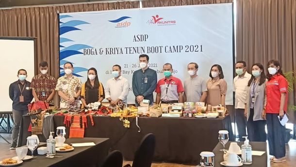 'ASDP Boga & Kriya Tenun Boot Camp 2021'  Labuan Bajo Berlangsung Lancar dan Memuaskan