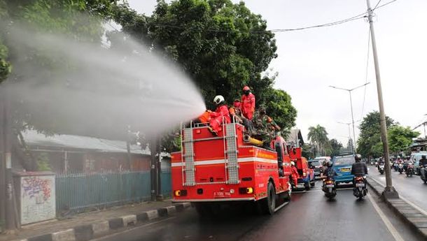 Sudah 365 Sekolah di Makassar Kena Semprotan dari Damkar