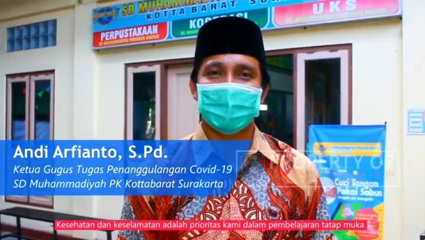 SD Muh PK Kottabarat Persiapkan Tahun Ajaran Baru, PTM Penting, Keselamatan dan Kesehatan Jauh Lebih Penting