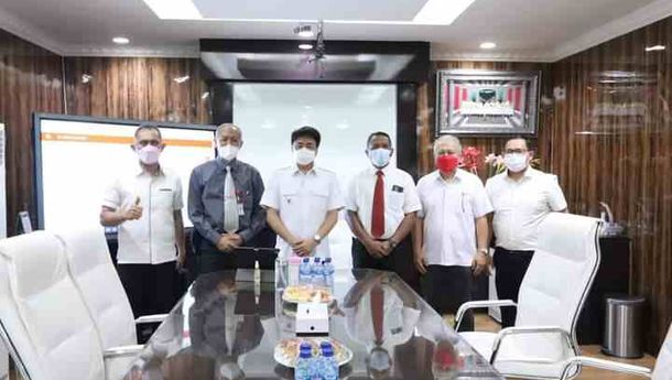 Andrei Angouw Terima Kunjungan Pimpinan GMAHK Manado dan Maluku Utara