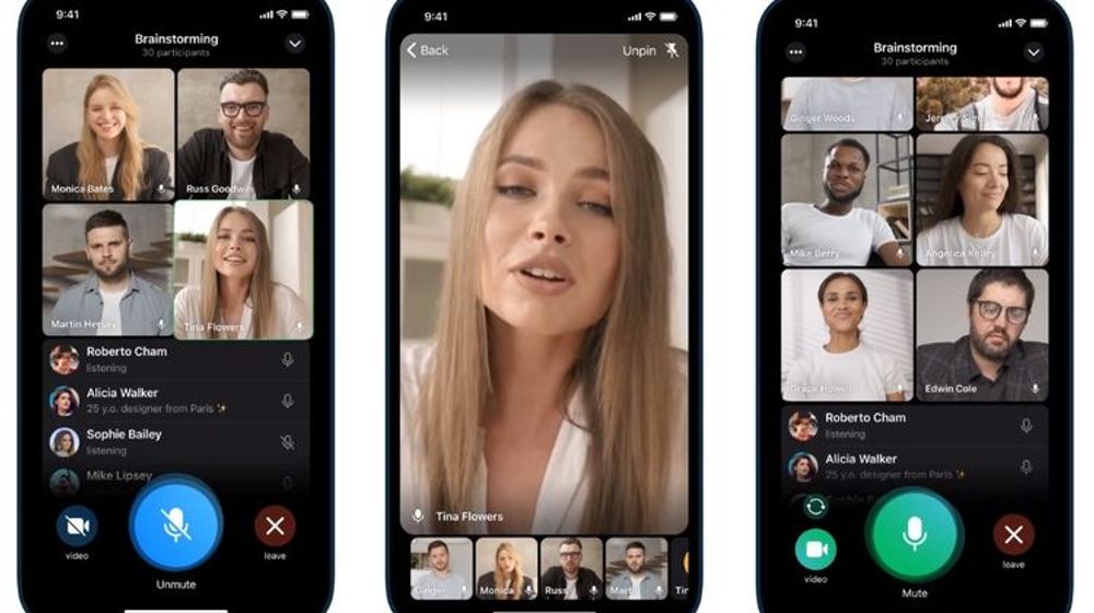 Saingi WhatsApp, Telegram tambah fitur baru panggilan video grup hingga share screen seperti Google Meet