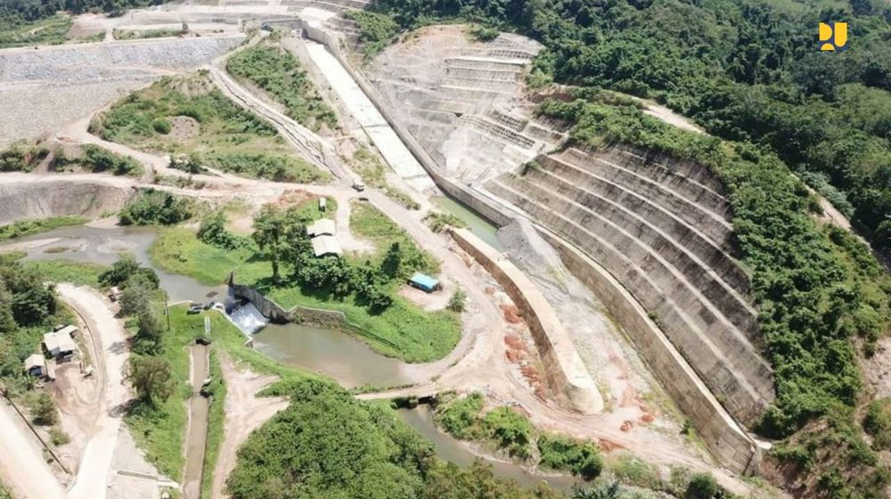 <p>Penampakan Bendungan Ladongi, Kabupaten Kolaka Timur, Sulawesi Tenggara. (Foto: Kementerian PUPR)</p>
