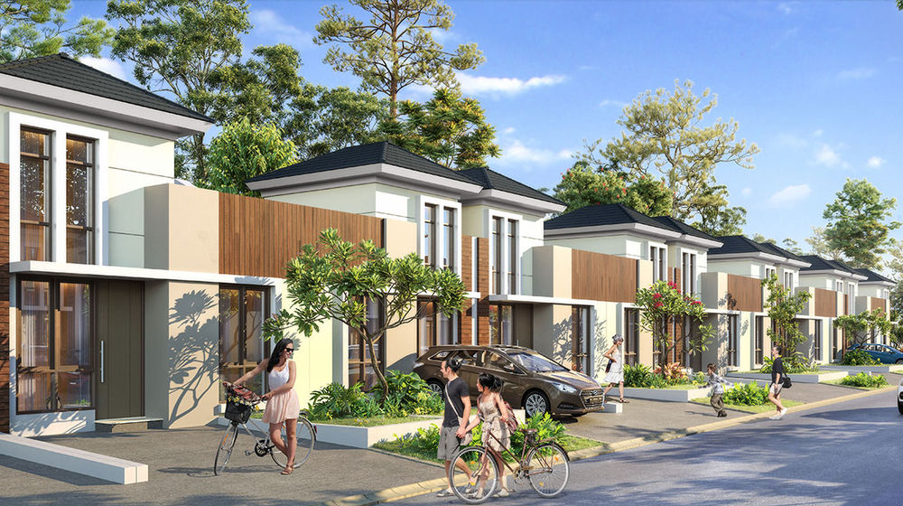 <p>Klaster Volga ini memiliki konsep rumah tumbuh yang menyediakan ekstra halaman di dalam rumah atau inner courtyard. Klaster ini menjadi klaster ketujuh dari 9 klaster yang rencananya dibangun di kawasan River Park. (Foto: citrasentulraya.com)</p>
