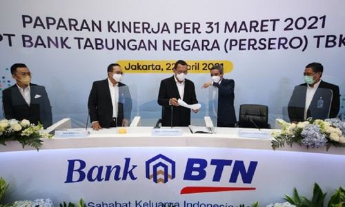 <p>Haru Koesmahargyo dan Nixon LP Napitupulu resmi menjadi Direktur Utama dan Wakil Direktur Utama PT Bank Tabungan Negara (Persero) Tbk / Dok. BTN</p>
