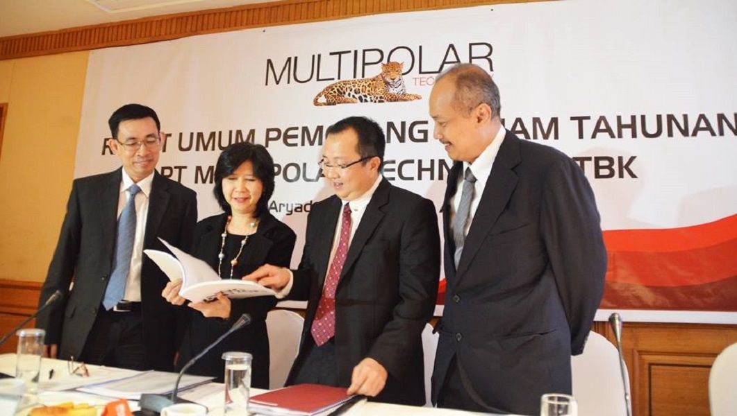 <p>Manajemen emiten Grup Lippo, PT Multipolar Tbk (MLPL) saat RUPS / Dok. Perseroan</p>
