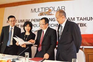 <p>Manajemen emiten Grup Lippo, PT Multipolar Tbk (MLPL) saat RUPS / Dok. Perseroan</p>
