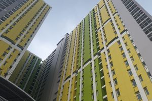 <p>Rusun Pasar Rumput yang akan dijadikan tempat isolasi mandiri pasien COVID-19 di Jakarta. (Foto: Kementerian PUPR)</p>
