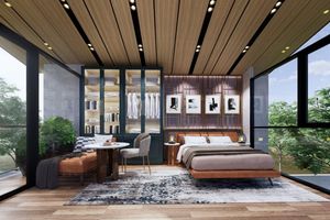 <p>Proyeksi interior unit type 2 (Standard) Cendana Parc Lippo Village dengan 3 kamar tidur. (Foto: Cendana Parc Lippo Village)</p>
