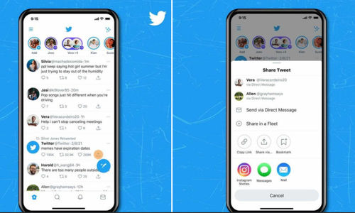 Makin mudah, kini pengguna Twitter tak perlu screenshot twit untuk dibagikan ke Stories Instagram