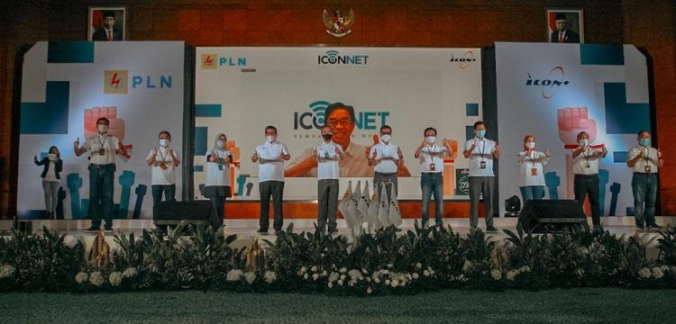 <p>Peluncuran layanan internet berbasis fiber optik  bernama ICONECT oleh PLN. / PLN</p>
