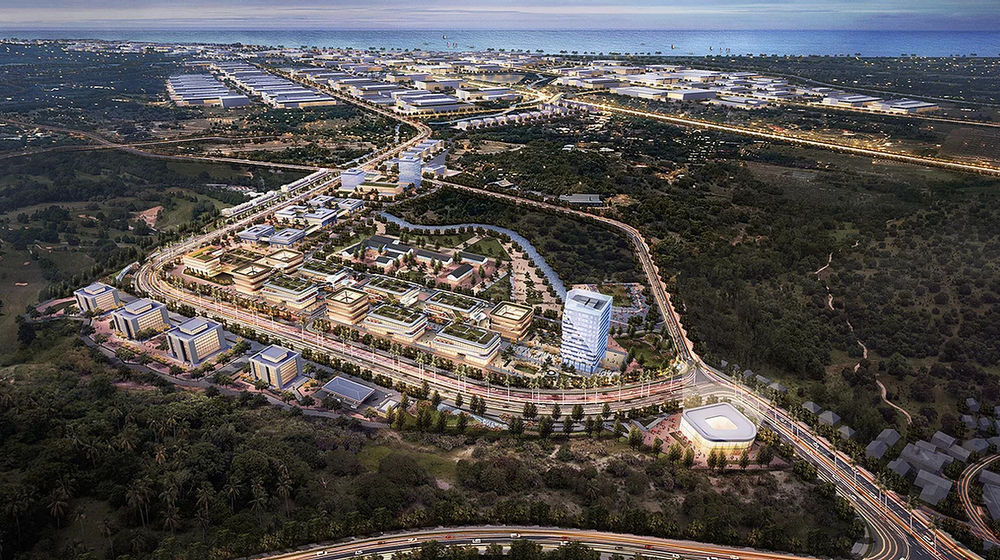 <p>Cetak biru pembangunan Kawasan Industri Batang atau yang disebut juga Grand Batang City. (Foto: Grand Batang City)</p>