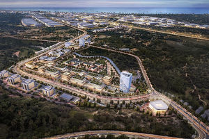 <p>Cetak biru pembangunan Kawasan Industri Batang atau yang disebut juga Grand Batang City. (Foto: Grand Batang City)</p>
