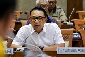 <p>Mantan Direktur Utama (Dirut) PT Garuda Indonesia (Persero) Tbk I Gusti Ari Askhara Danadiputra /ANTARA</p>

