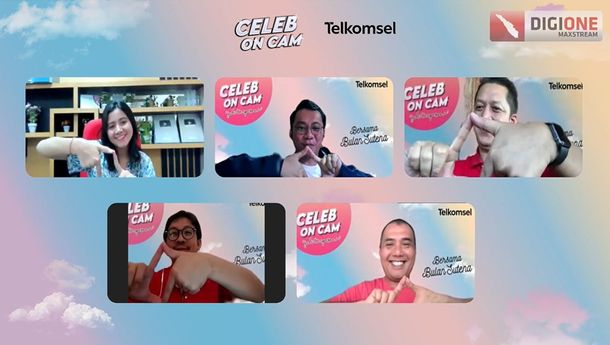Celeb On Cam Telkomsel Hadirkan Seleb Tiktok Bulan Sutena
