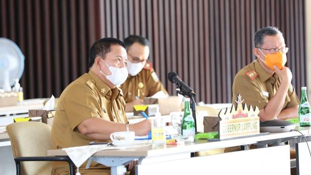 Kasus Harian Covid-19 Meningkat, Gubernur Lampung Minta PPKM Mikro Level Desa Diperketat