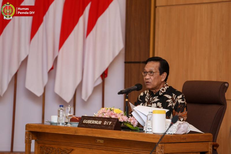 Gubernur DIJ Sri Sultan HB X saat menjelaskan Si Bakul Jogja (Pemda DIJ)