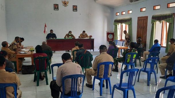 Bupati Ngada Beri Arahan Tentang Penanganan Covid di Golewa Barat