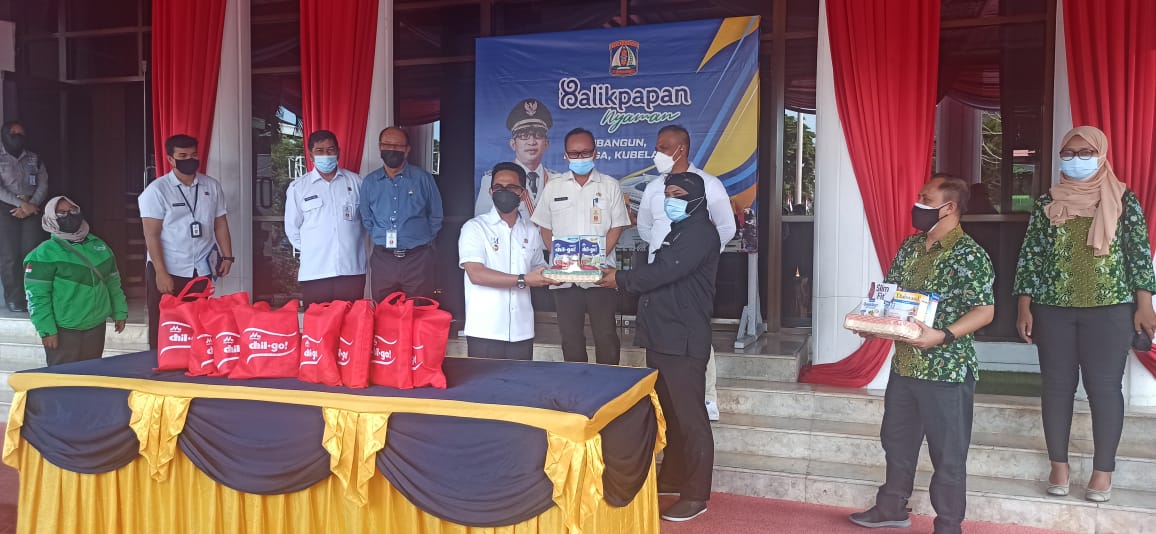 Kalbe Memberikan Bantuan Susu Produk Susu Chil Go Morinaga Pada Rabu (7/7/2021)
