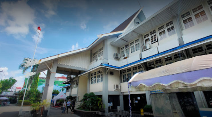 Kantor PDAM Bandarmasih di Jalan Ahmad Yani Kilometer 2.