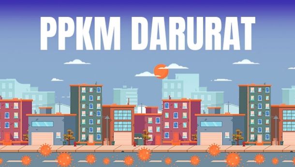 Mulai Senin Bandarlampung PPKM Darurat, Berikut Aturan Lengkapnya