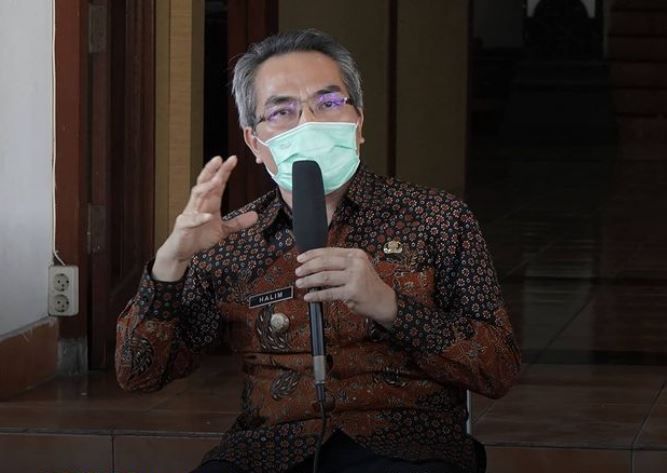 Bupati Bantul Abdul Halim Muslih.