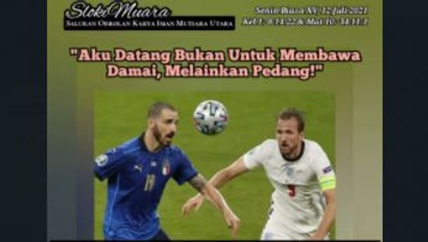 SLOKIMUARA, Senin Biasa XV, 12 Juli 2021: "Aku Datang Bukan Untuk Membawa Damai, Melainkan Pedang!"