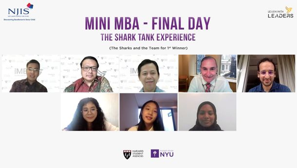 Melalui Program Mini MBA, Sekolah NJIS Jakarta Lahirkan Pebisnis Muda Unggul