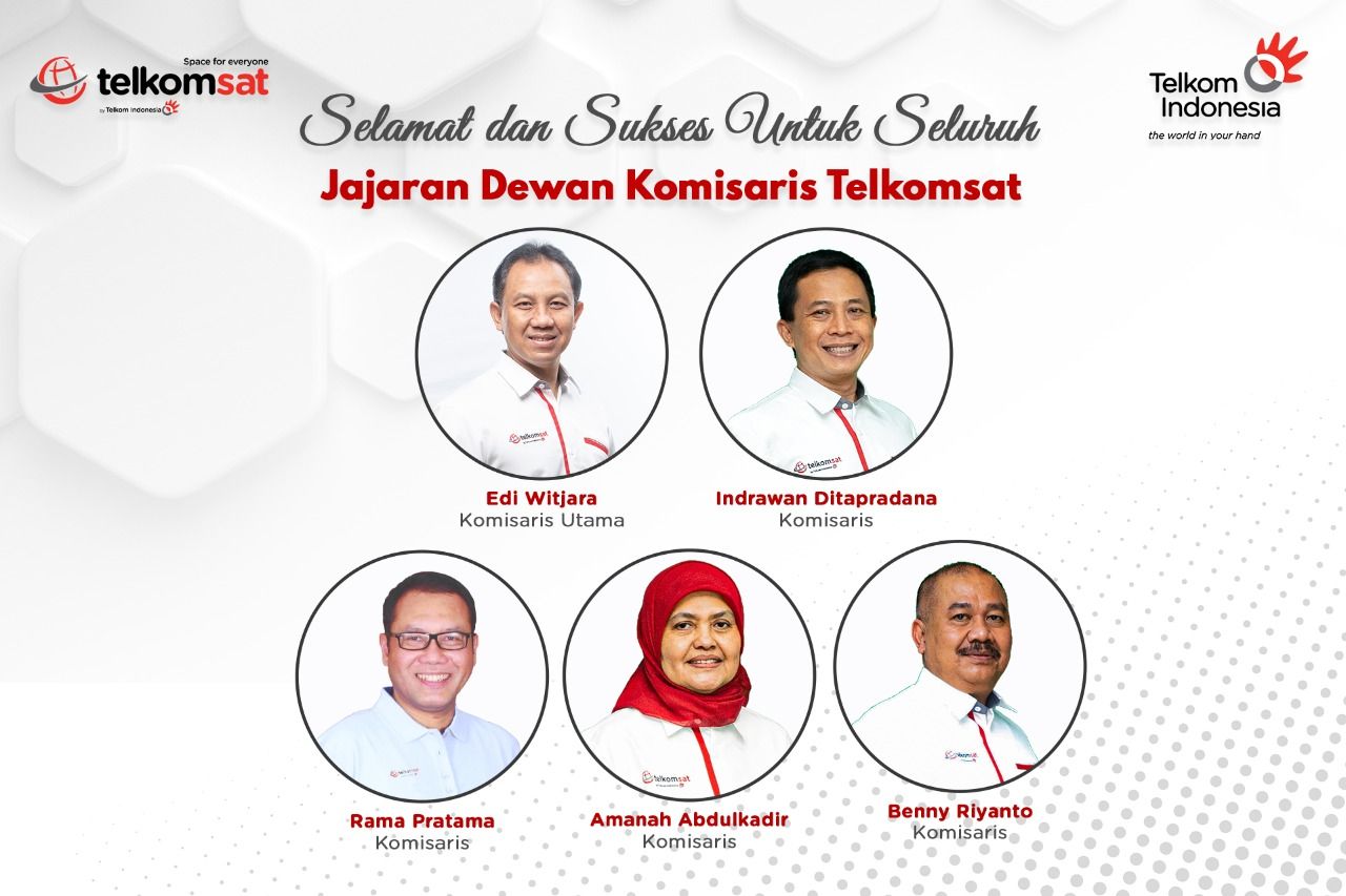 Susunan Komisaris PT Telkom Satelit Indonesia /Dok Perusahaan