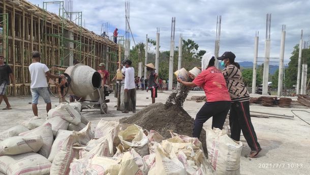 Paroki Salib Suci Maurole: Asa Membangun Rumah Tuhan Di Era Pandemi