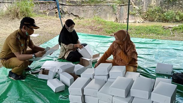 Dirikan Dapur Umum, Puluhan Petugas Tagana Dikerahkan