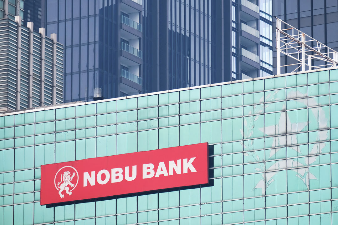 Kantor Nobu Bank di kawsan Semanggi, Jakarta. Foto: Ismail Pohan/TrenAsia