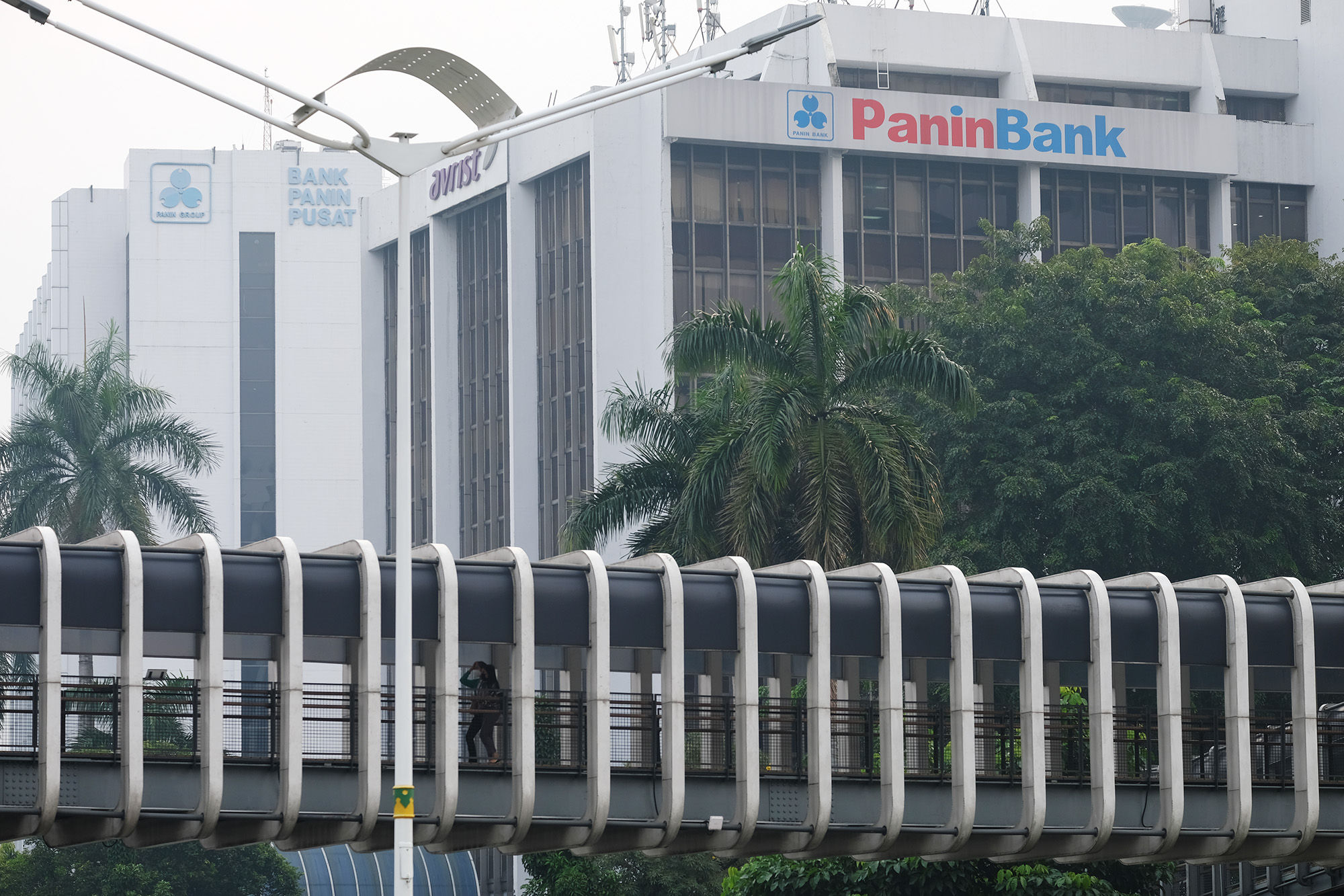 Kantor Pusat Panin Bank di kawasan Senayan, Jakarta. Foto: Ismail Pohan/TrenAsia