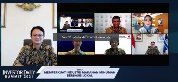 Suasana pertemuan secara virtual (Istimewa)