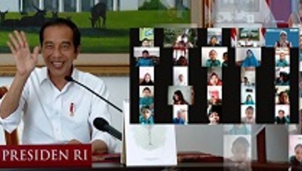 "Tetap Semangat Belajar Meski Tidak di Sekolah", Begitu Pesan Presiden Jokowi pada Hari Anak Nasional 2021