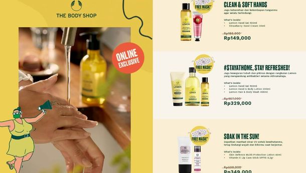 Tingkatkan Imun di Tengah PPKM Darurat, The Body Shop® Indonesia Hadirkan Kampanye #HadirUntukmu