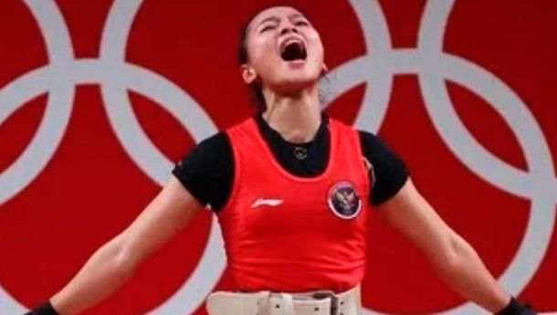 Windy Cantika Berhasil  Rebut Medali Perdana Olimpiade Tokyo, Puan Maharani Apresiasi Sosok Perempuan Kuat Indonesia