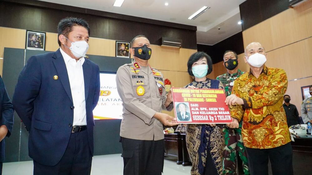 Sumbangan COVID-19 Rp2 Triliun