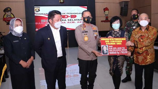 Nama Mendiang Akidi Tio Melambung Usai Sumbang Rp2 Triliun ke Sumsel