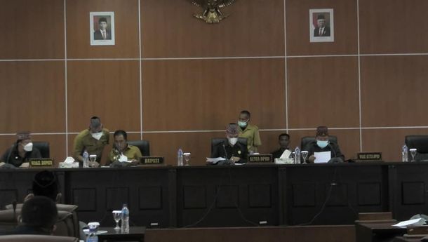 DPRD Mabar Gelar Rapat Paripurna, Dengar Pemaparan Pemkab tentang KUA PPAS Perubahan 2021