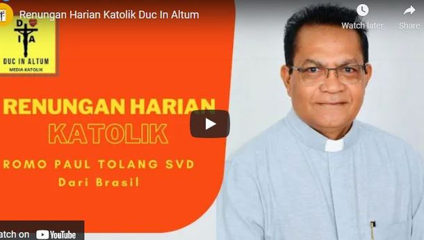 Embun Rohani dari Pater Paul Koko Tolang SVD dari Tanah Misi Brasil, Klik Linknya Di Sini! 