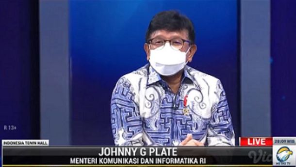 Menteri Johnny G. Plate: PPKM Tak Hambat Pembangunan Infrastruktur TIK