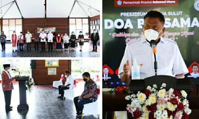 Pemerintah menggelar doa bersama untuk selamatkan bangsa Indonesia dari Pandemi. (Foto:istimewa)