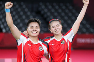Tembus Final Olimpiade Tokyo 2020, Ganda Putri Indonesia Cetak 2 Rekor Sekaligus.jpg