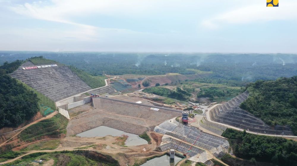 <p>Bendungan Margatiga di Provinsi Lampung. Foto: Kementerian PUPR</p>
