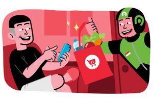 <p>GoMart, layanan belanja kebutuhan sehari-hari dari PT Aplikasi Karya Anak Bangsa (Gojek Indonesia) berkolaborasi dengan PT Matahari Putra Prima Tbk (MPPA) pemilik ritel Hypermart dari Grup Lippo / Dok. Gojek</p>
