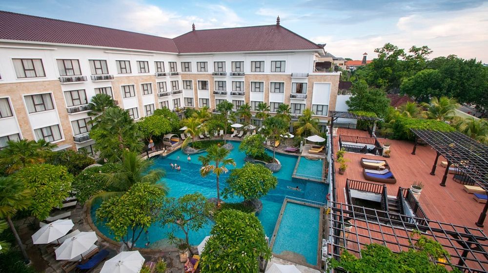 <p>BUMN PT Hotel Indonesia Natour (Persero) yang memiliki jaringan Hotel Inna, termasuk Inna Grand Bali Beach Resort / Innagroup.co.id</p>
