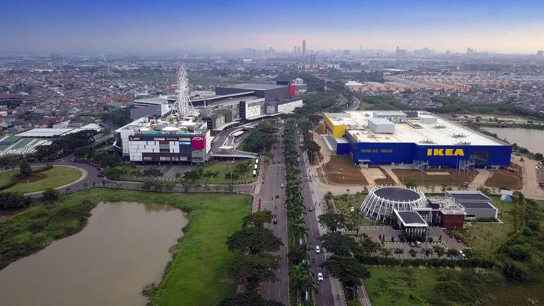 Kawasan Jakarta Garden City milik PT Modernland Realty Tbk (MDLN). / Dok. Modernland Realty