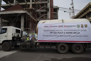 <p>Donasi oksigen yang diberikan Grup Sinar Mas. (Foto: Sinar Mas)</p>
