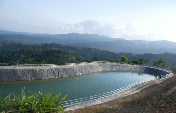 <p>Pembangunan embung di kabupaten Kulonprogo, DIY (dok. kemendes pdtt)</p>
