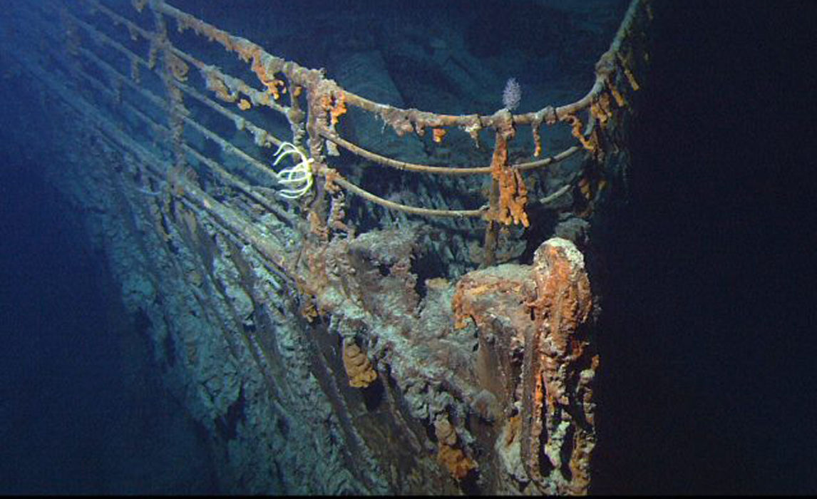 <p>Foto bangkai Titanic yang diambil pada 2004/Foto: NOAA/ Institute for Exploration/ University of Rhode Island </p>

